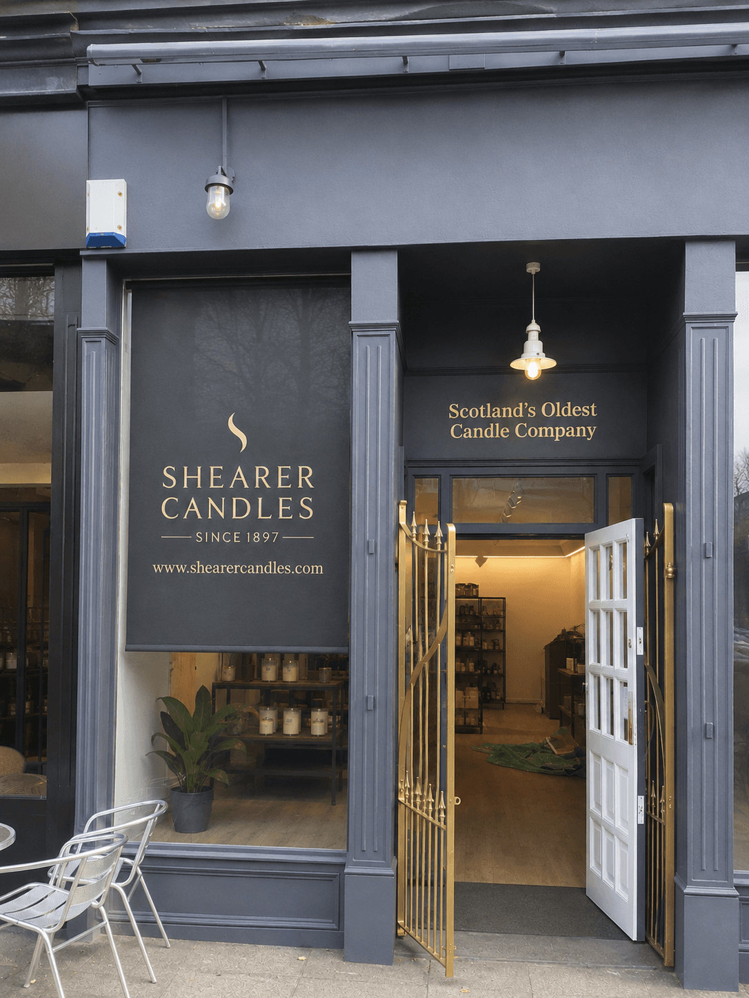 RETAIL & SHOPS printed blind application