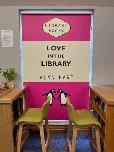 Full colour blinds in school library or classroom